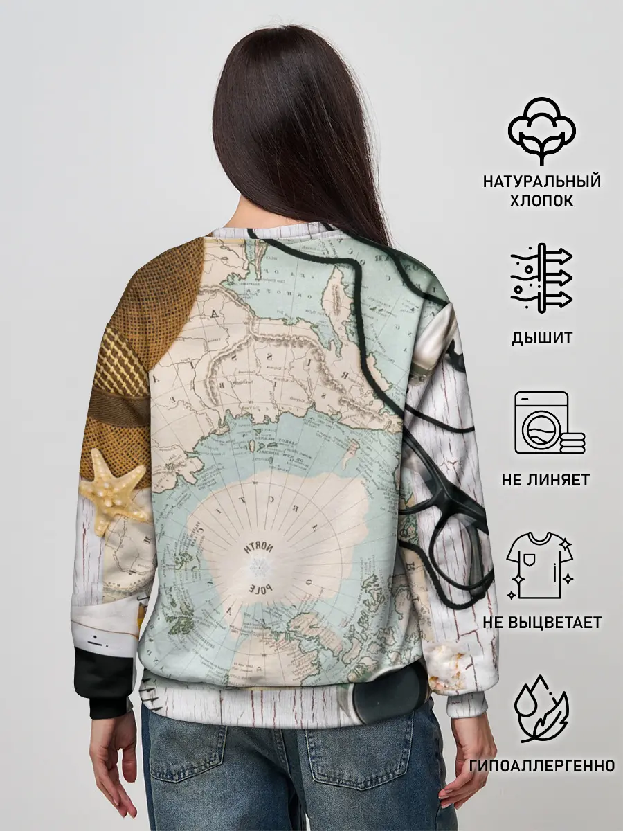 Женский свитшот / Тайна путешествия