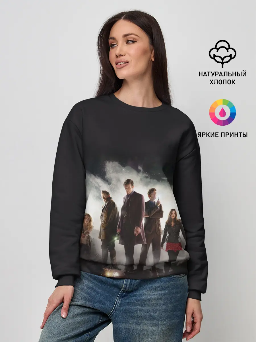 Женский свитшот / Doctor Who