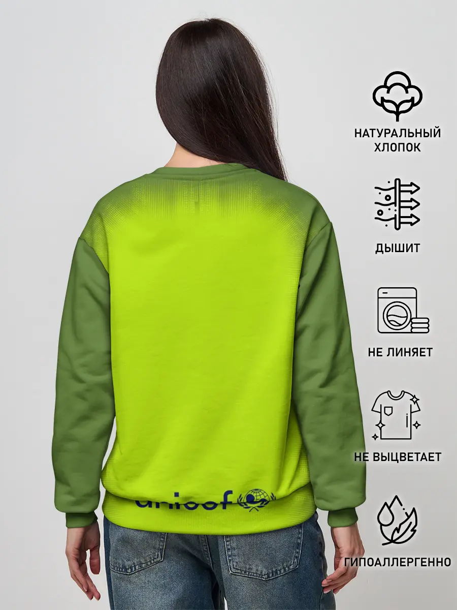 Женский свитшот / Барселона Форма Гостевая 18/19