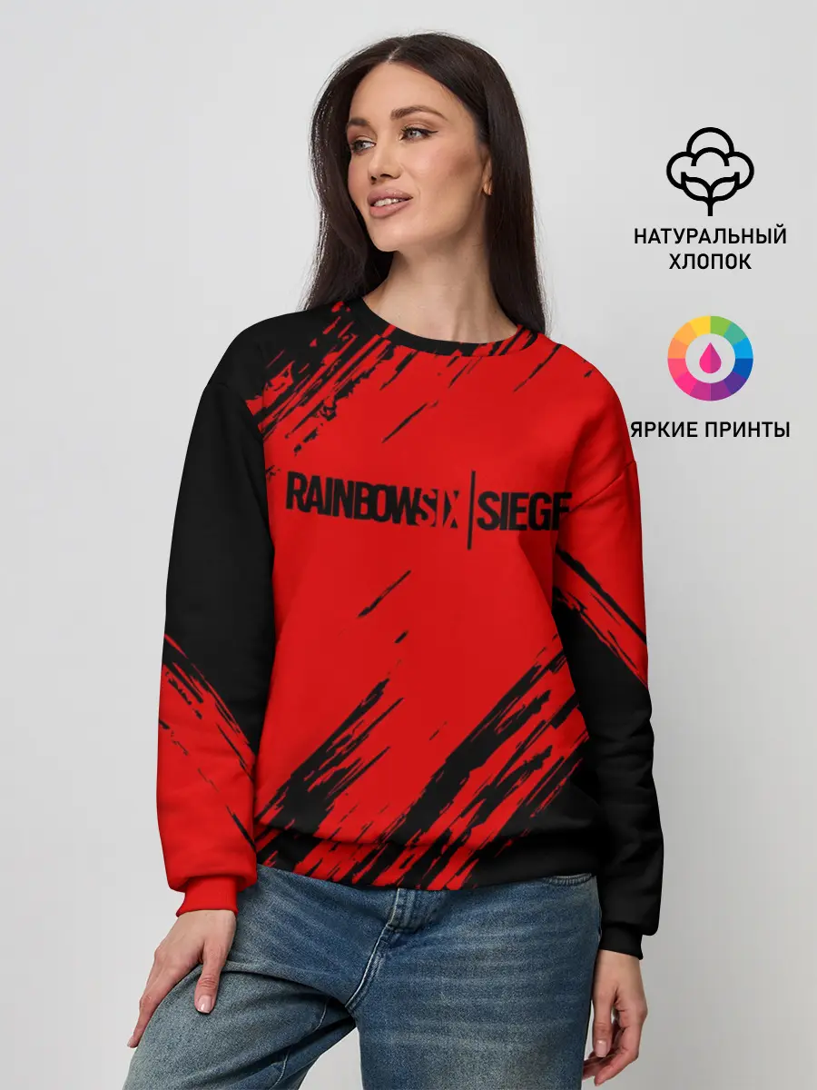 Женский свитшот / RAINBOW SIX SIEGE OUTBREAK