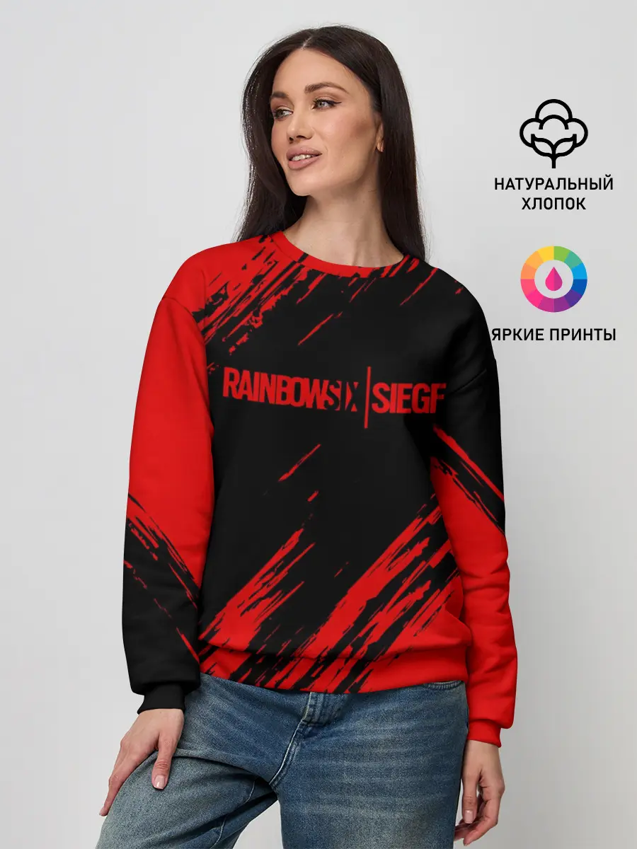 Женский свитшот / RAINBOW SIX SIEGE OUTBREAK