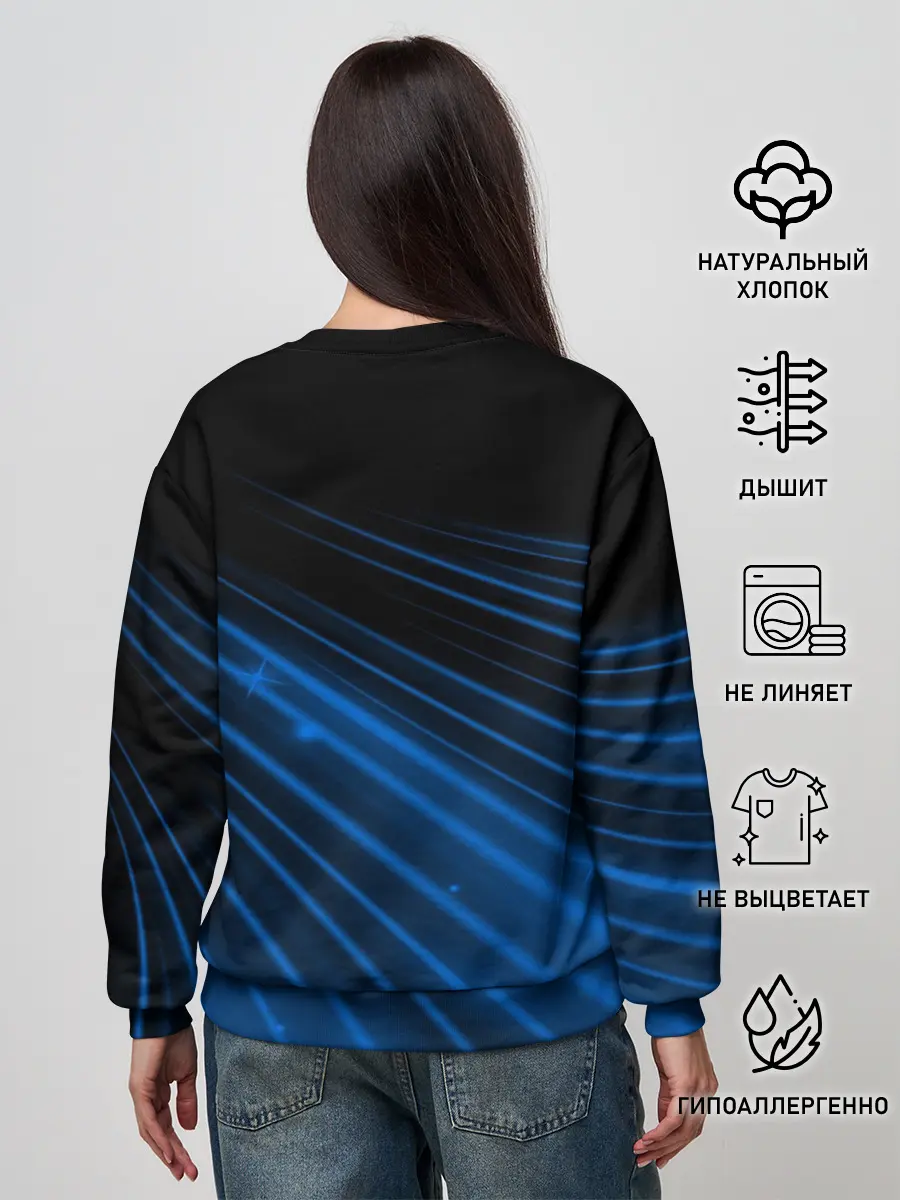 Женский свитшот / Russia Sport 2018 uniform