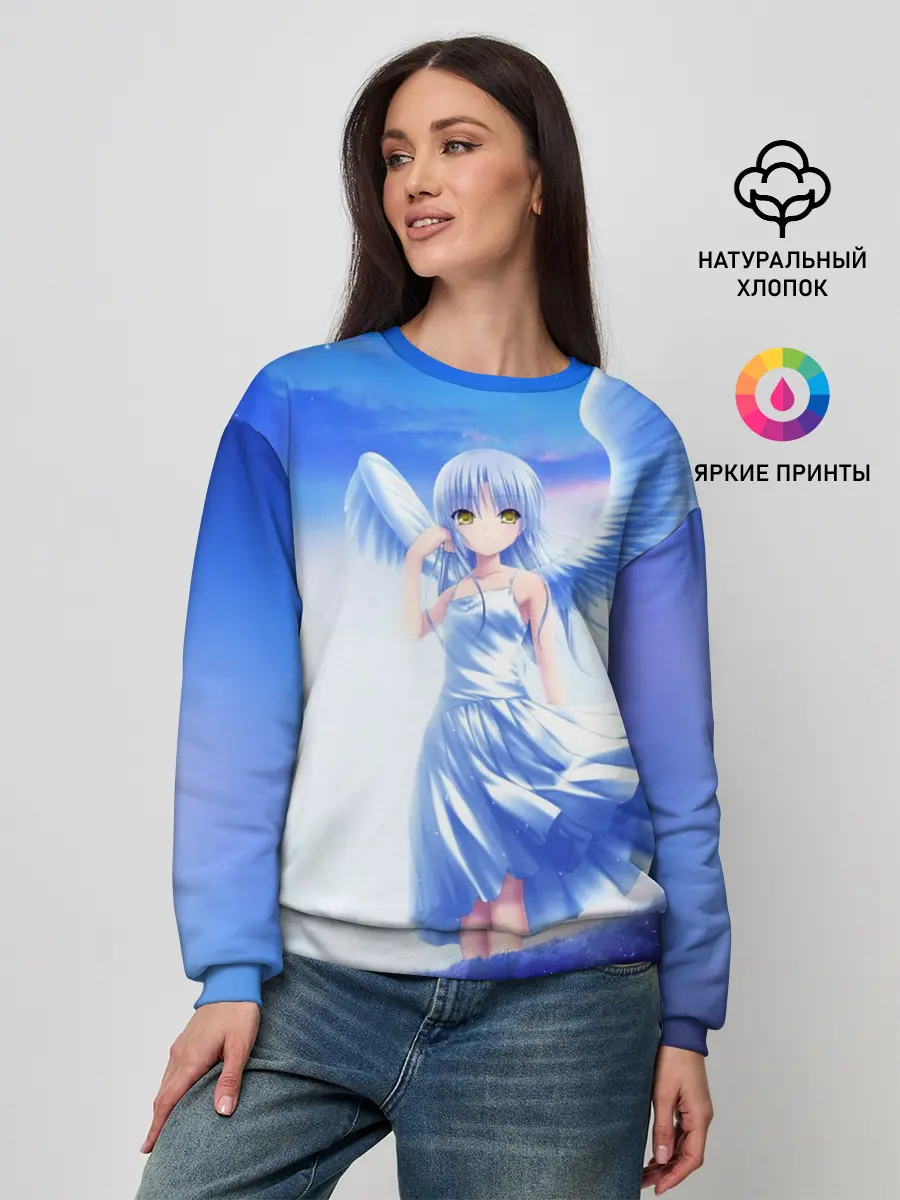 Женский свитшот / Аниме ангел