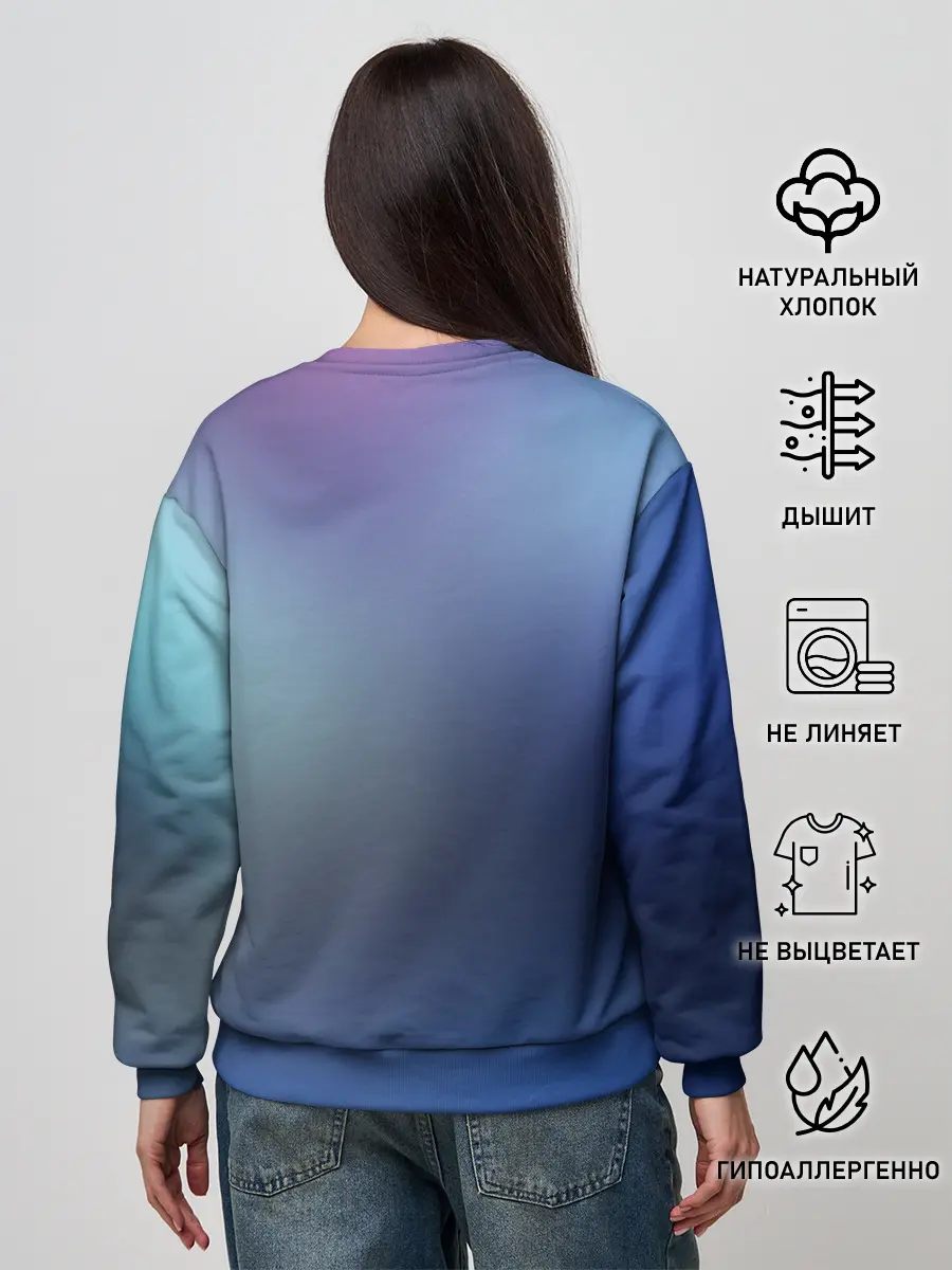 Женский свитшот / Крылья