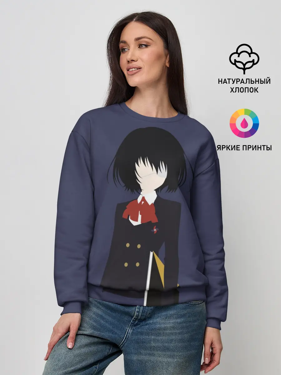 Женский свитшот / Mei Misaki минимал