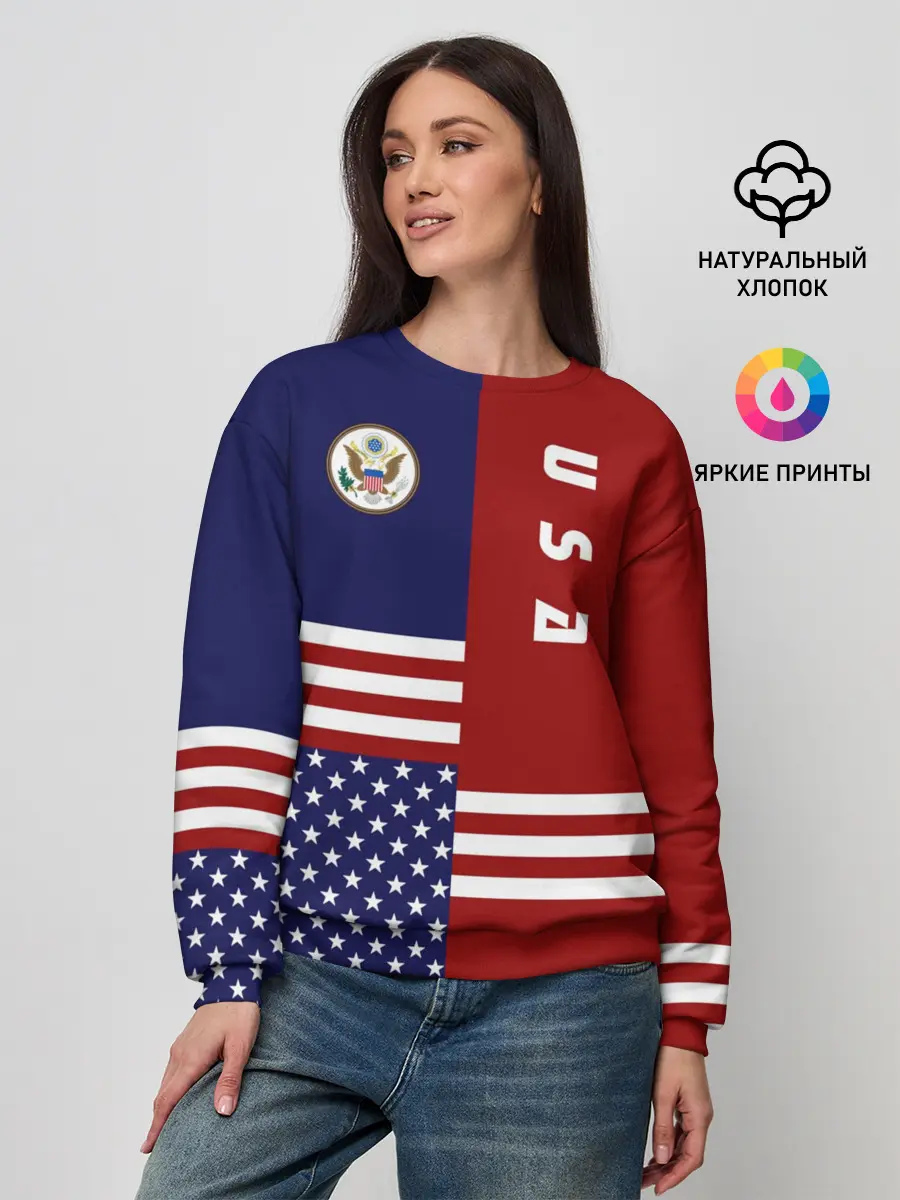 Женский свитшот / USA
