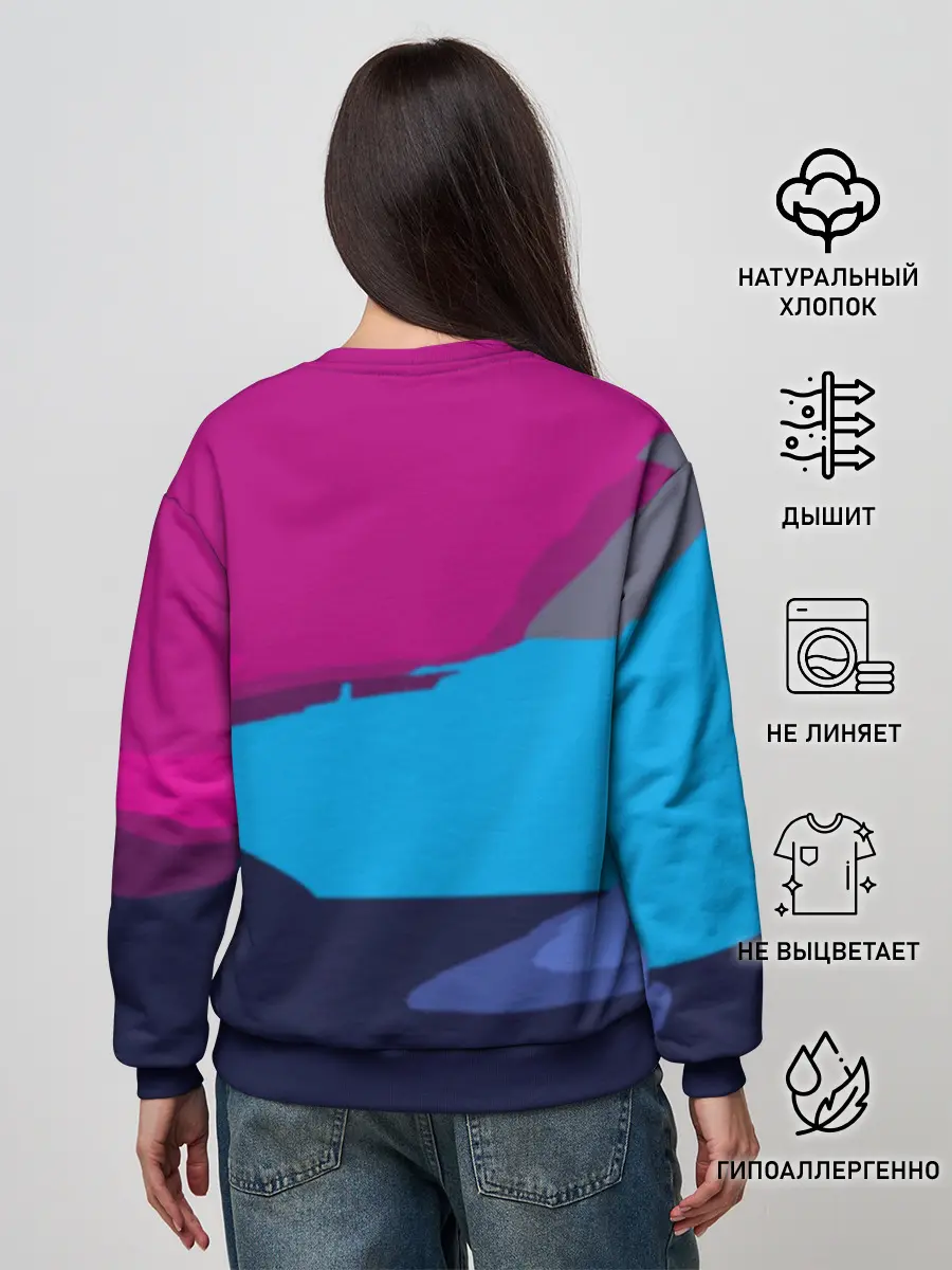 Женский свитшот / DeLorean