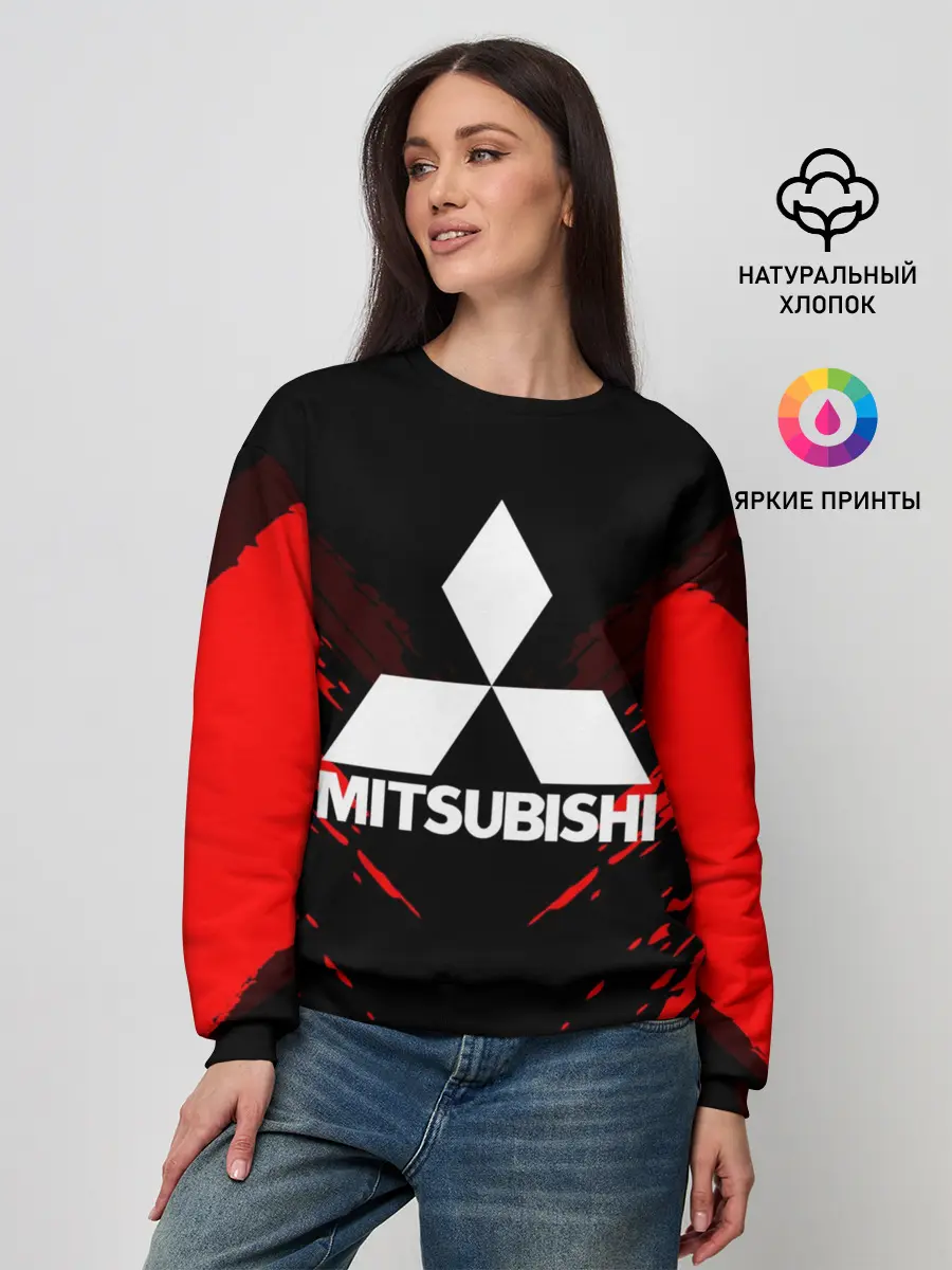 Женский свитшот / MITSUBISHI SPORT COLLECTION