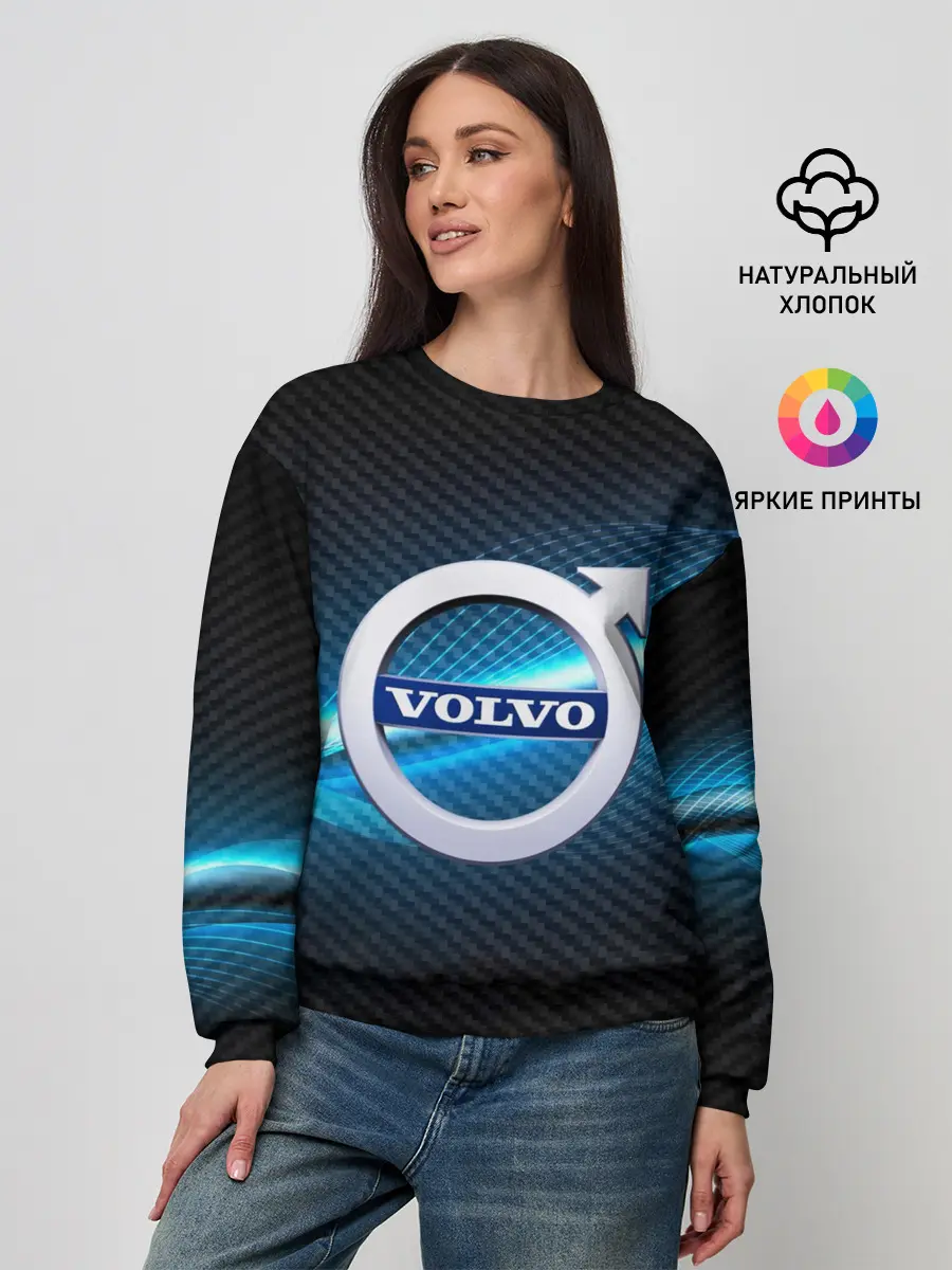 Женский свитшот / VOLVO machine motor XXI