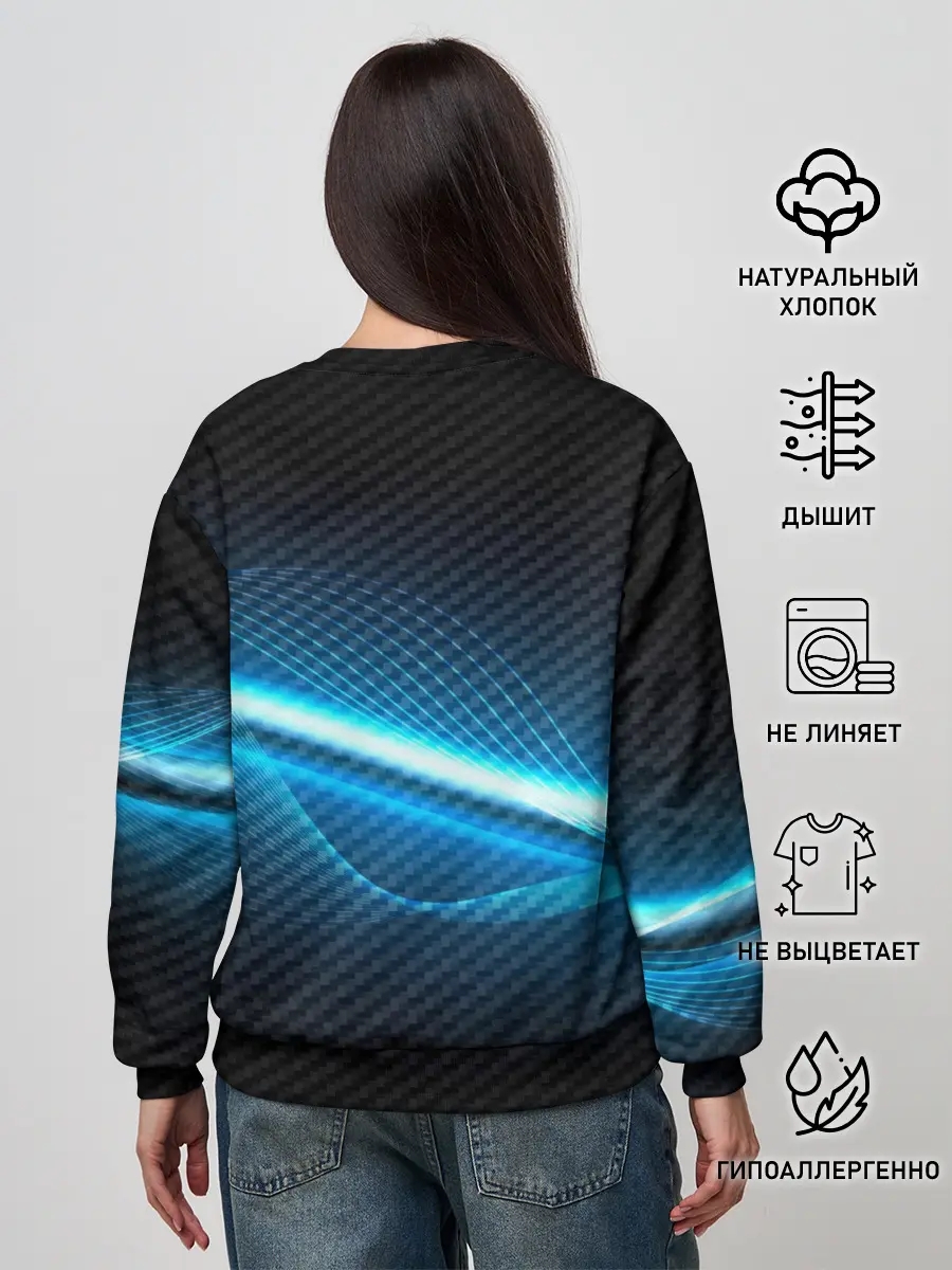 Женский свитшот / OPEL machine motor XXI