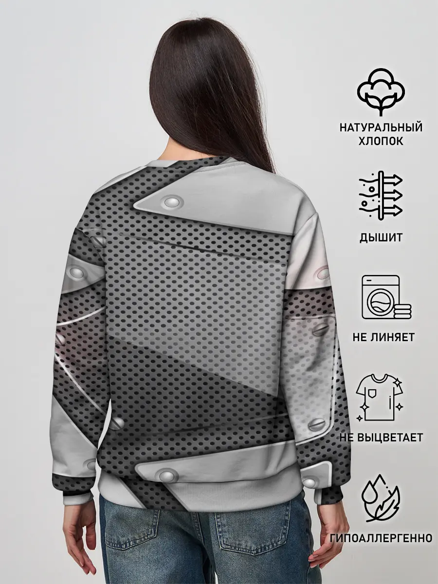 Женский свитшот / KIA metalic motors