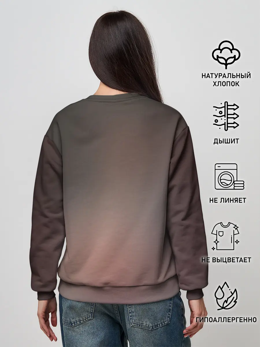 Женский свитшот / Jieitai Kanochi nite