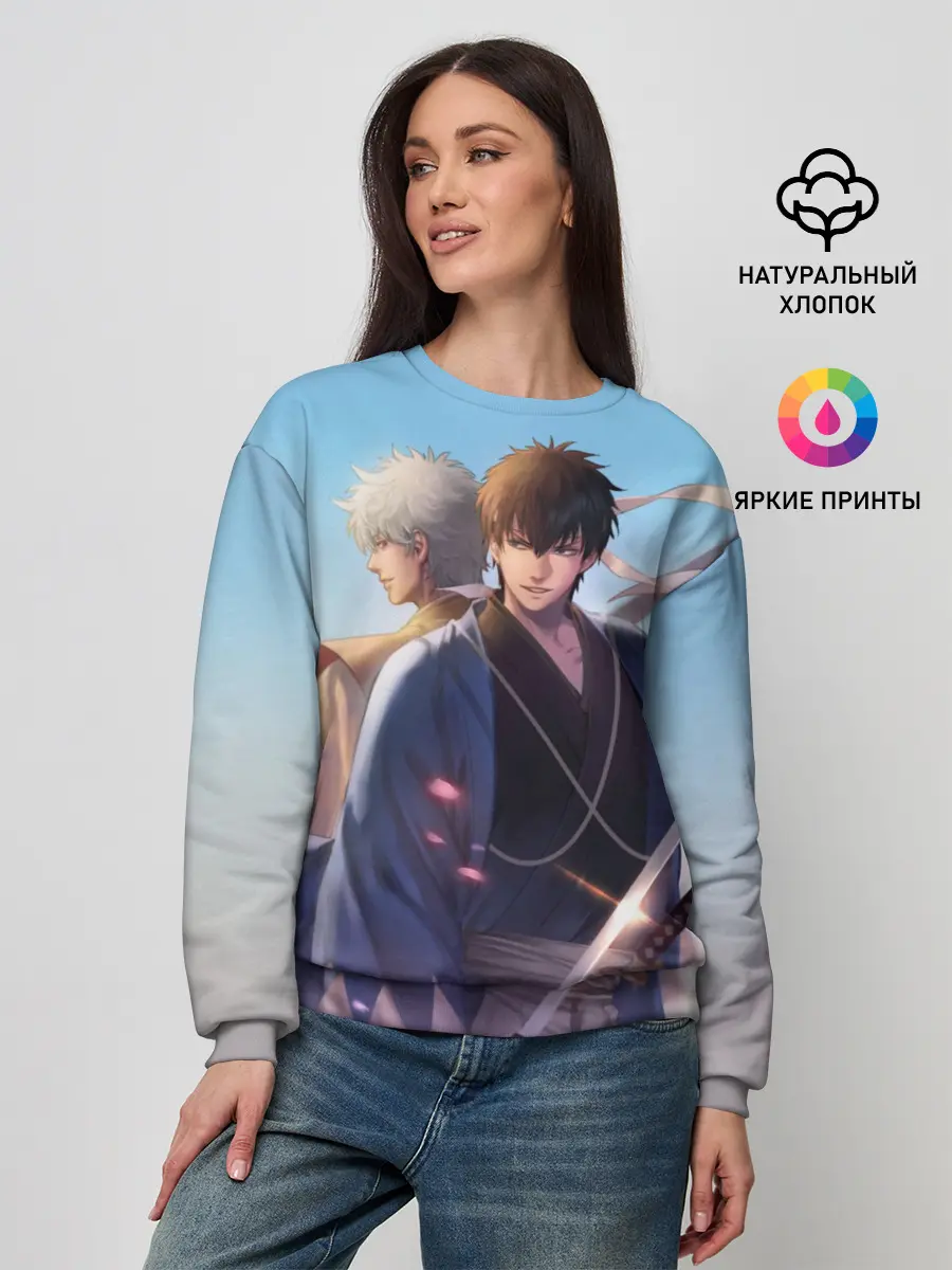 Женский свитшот / Воин Гинтоки