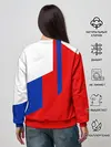 Женский свитшот / RUSSIA SPORT | РОССИЯ ТРИКОЛОР