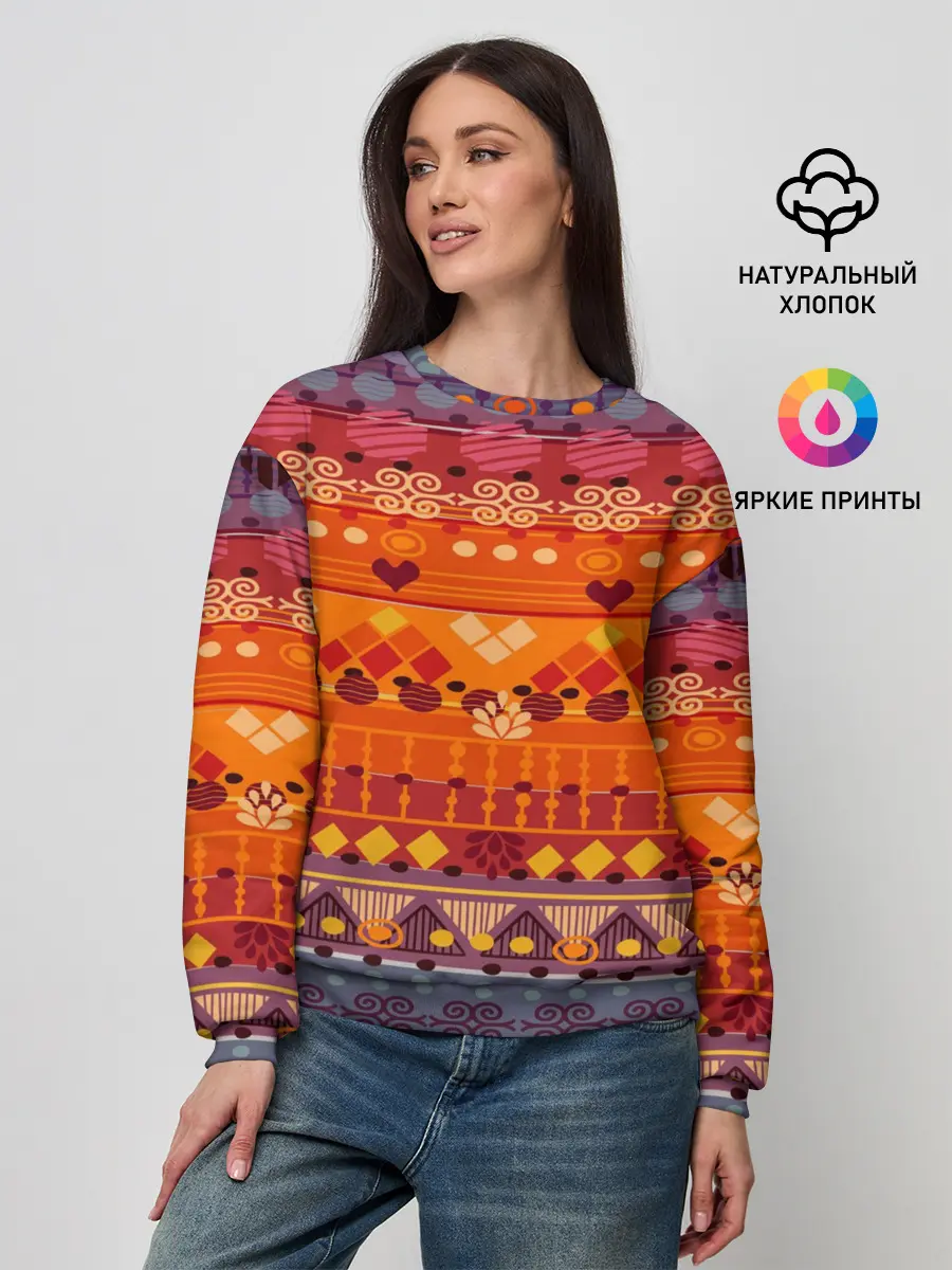 Женский свитшот / mexico style