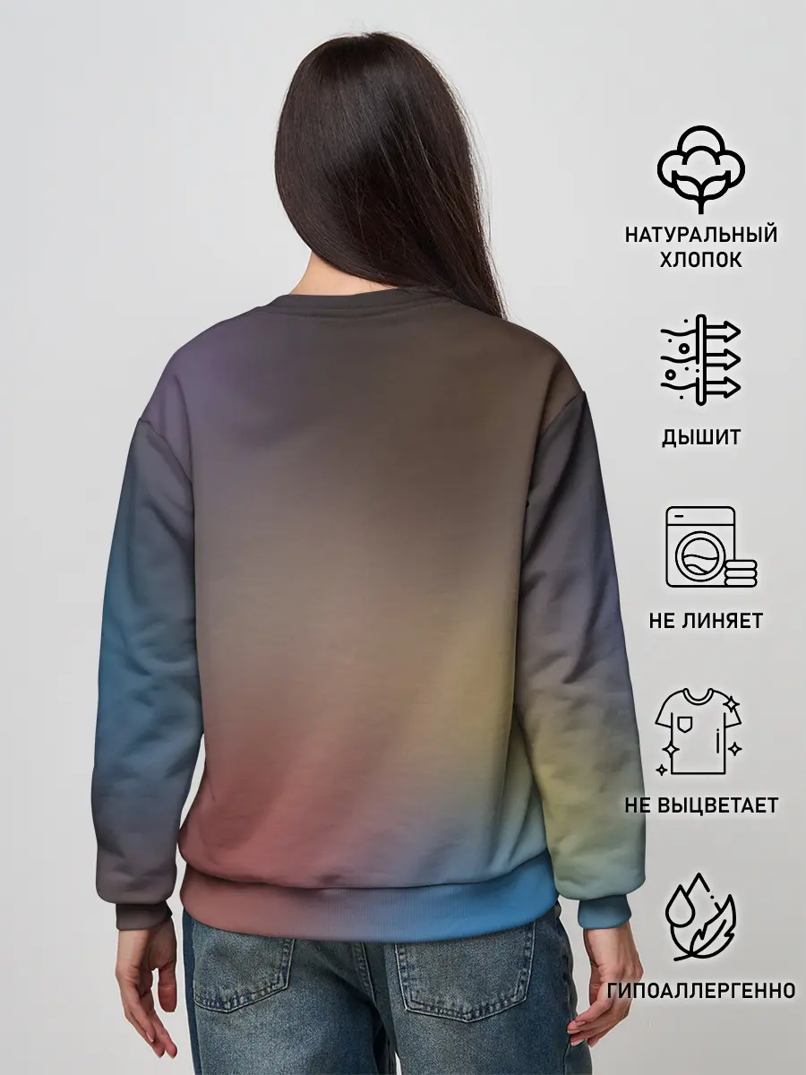 Женский свитшот / Megumin луч из руки