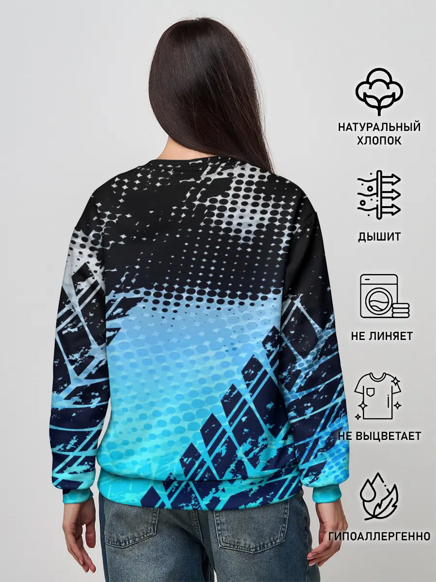 Женский свитшот / KIA sport auto motors