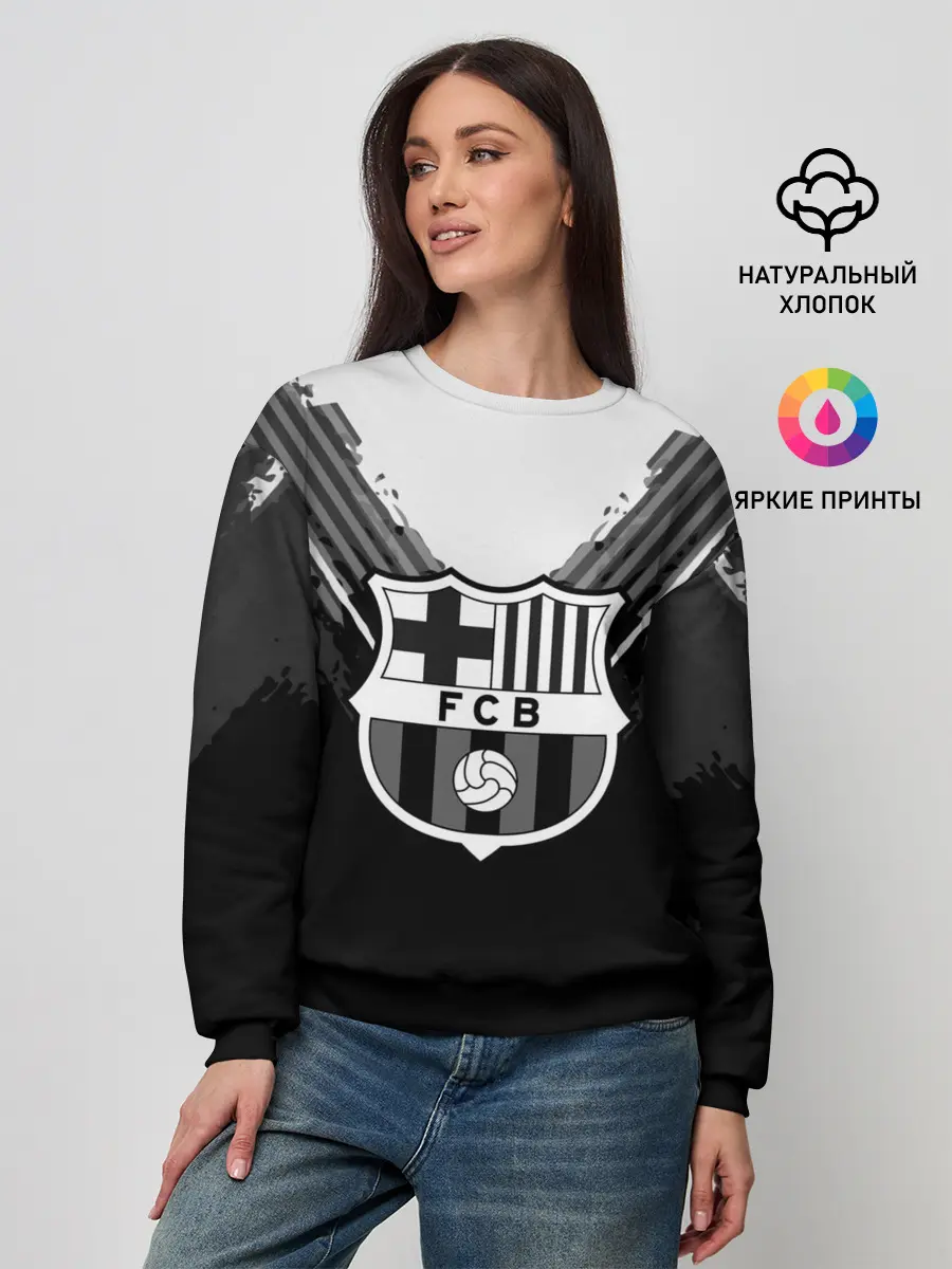 Женский свитшот / Barcelona abstract original