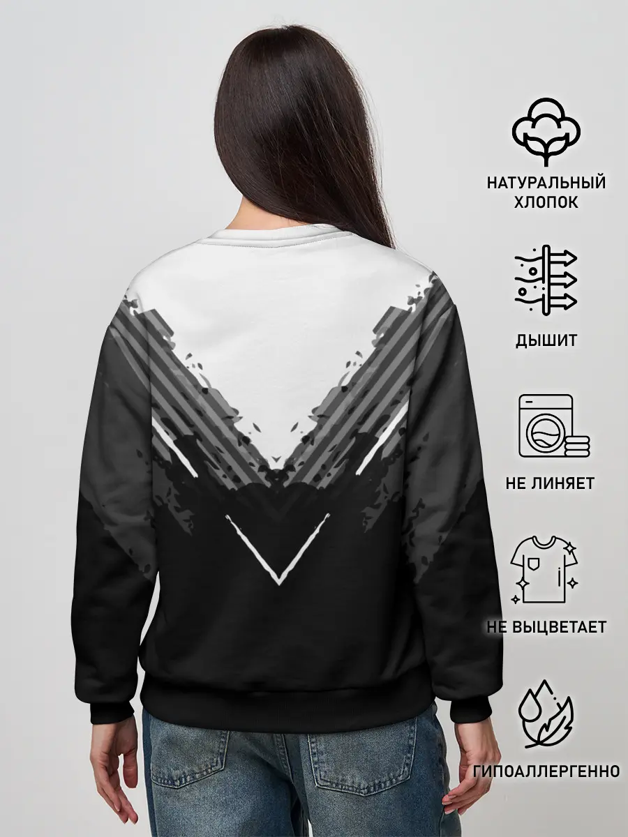 Женский свитшот / Barcelona abstract original