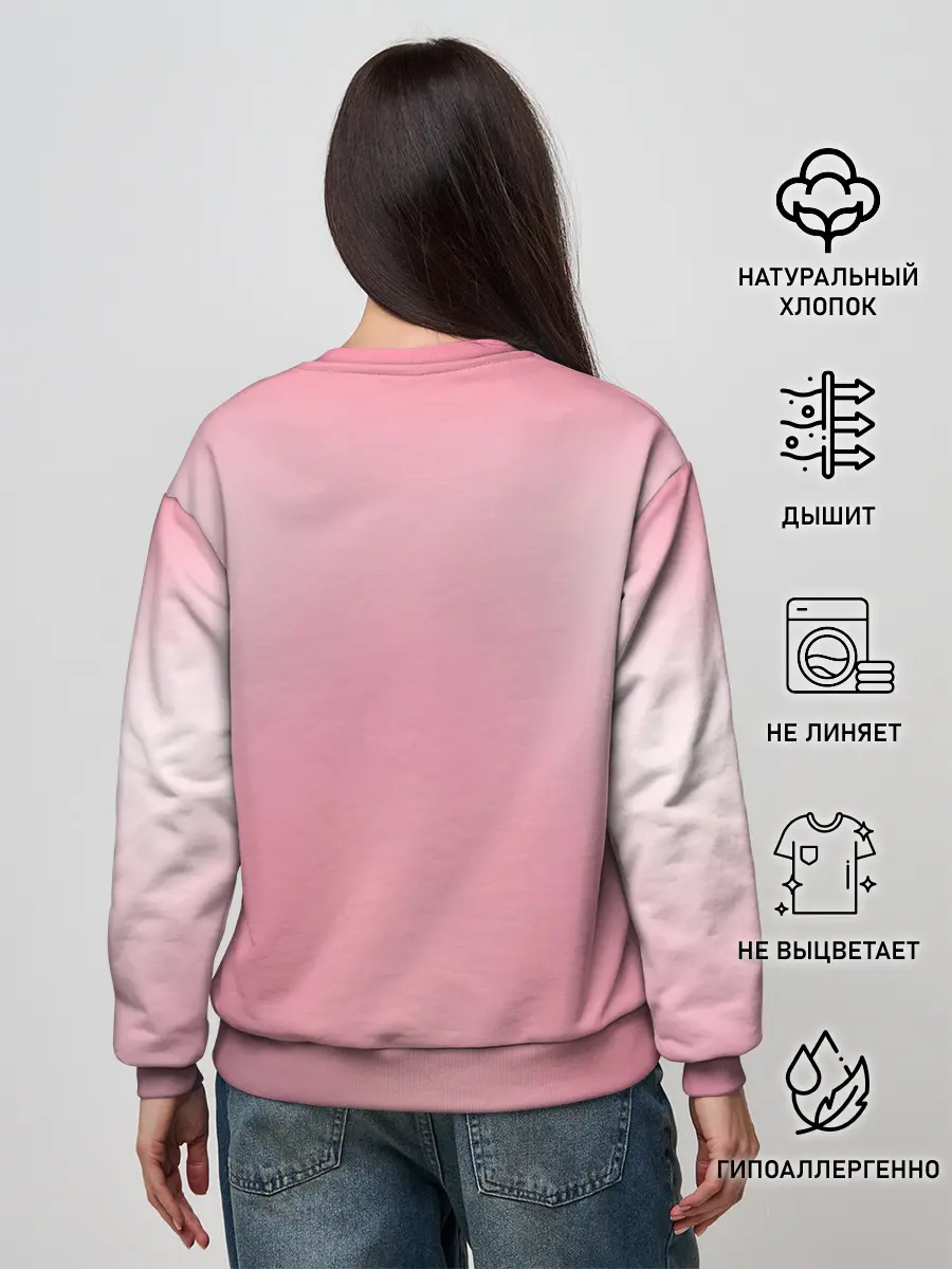 Женский свитшот / Вампир Ахегао