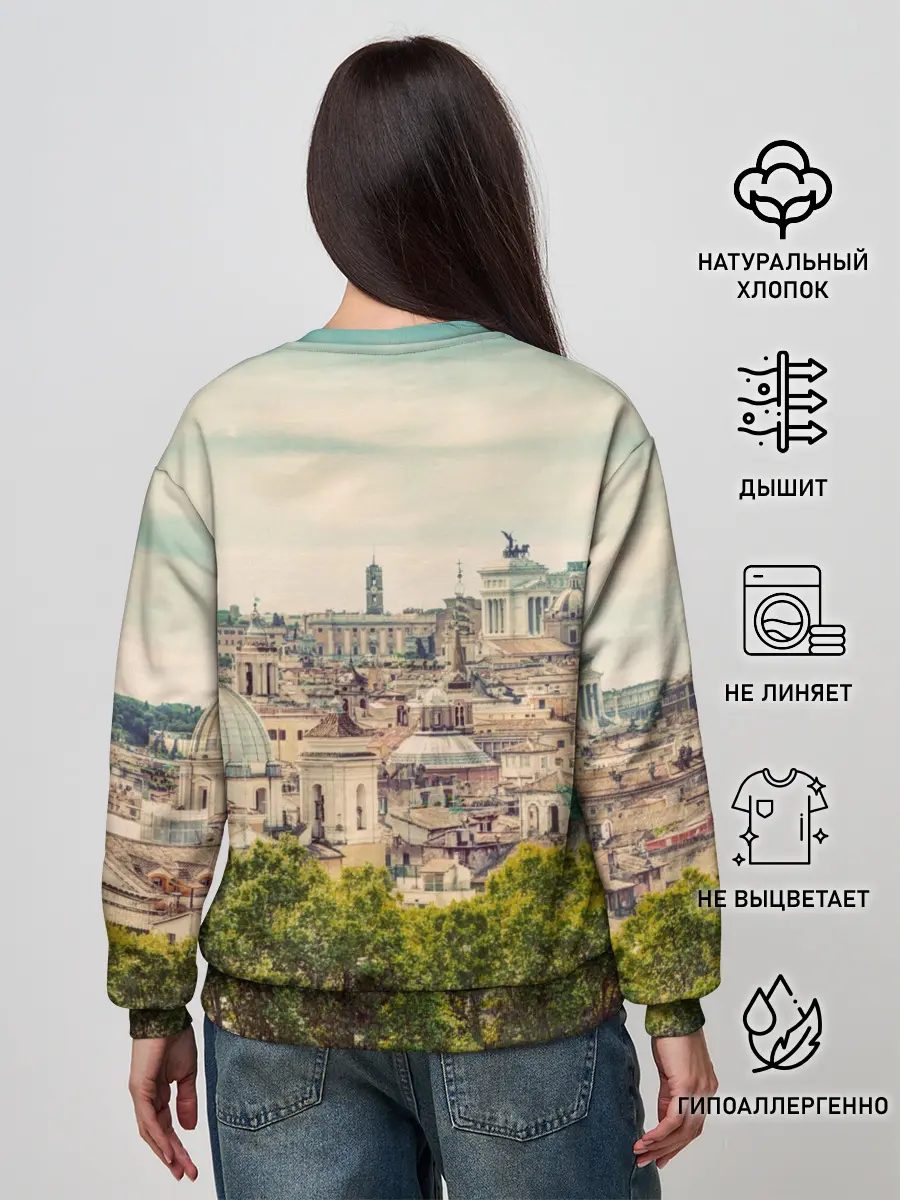 Женский свитшот / Рим