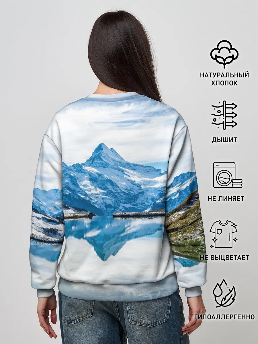 Женский свитшот / Альпы