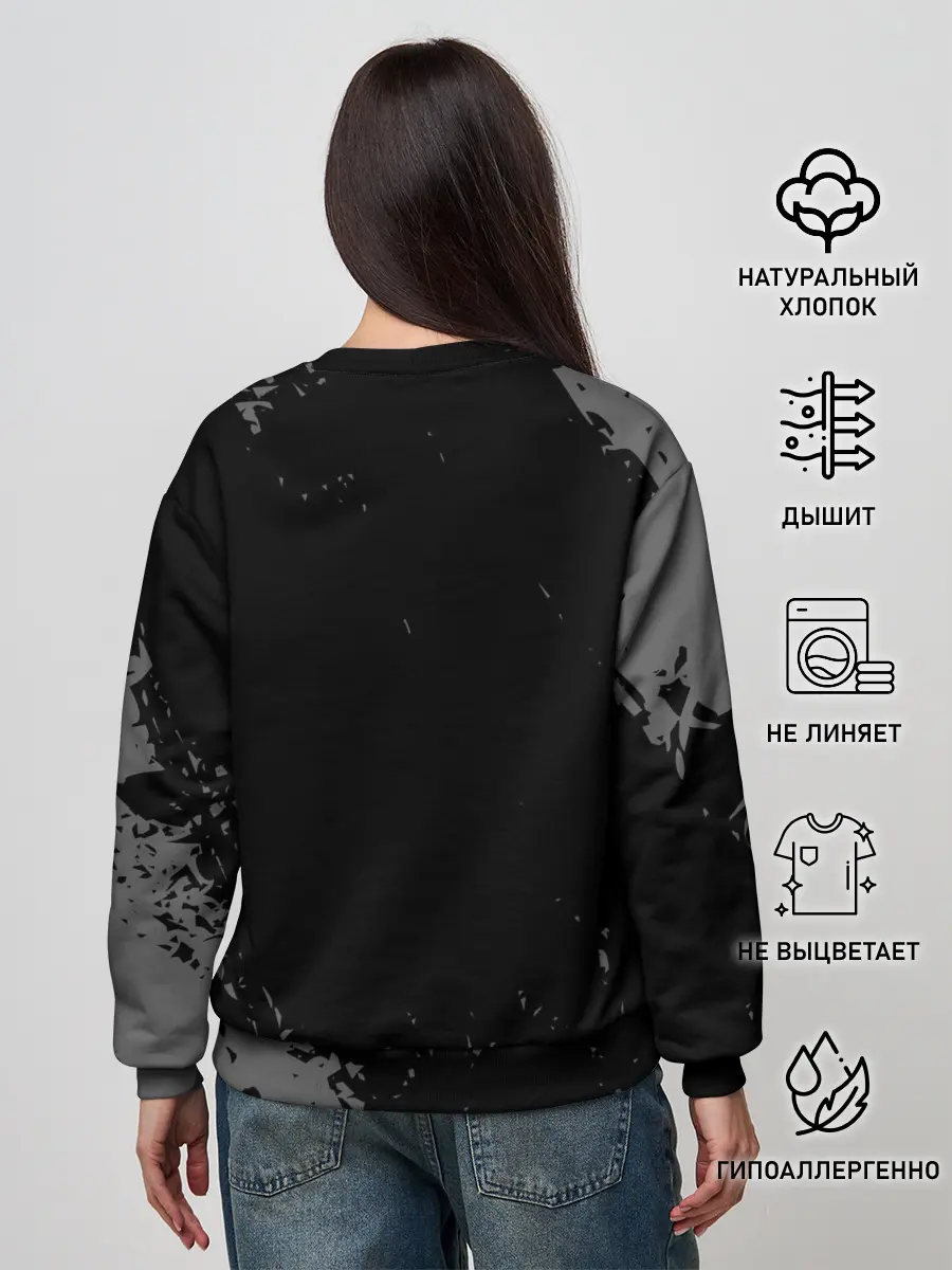 Женский свитшот / JUVENTUS / ЮВЕНТУС