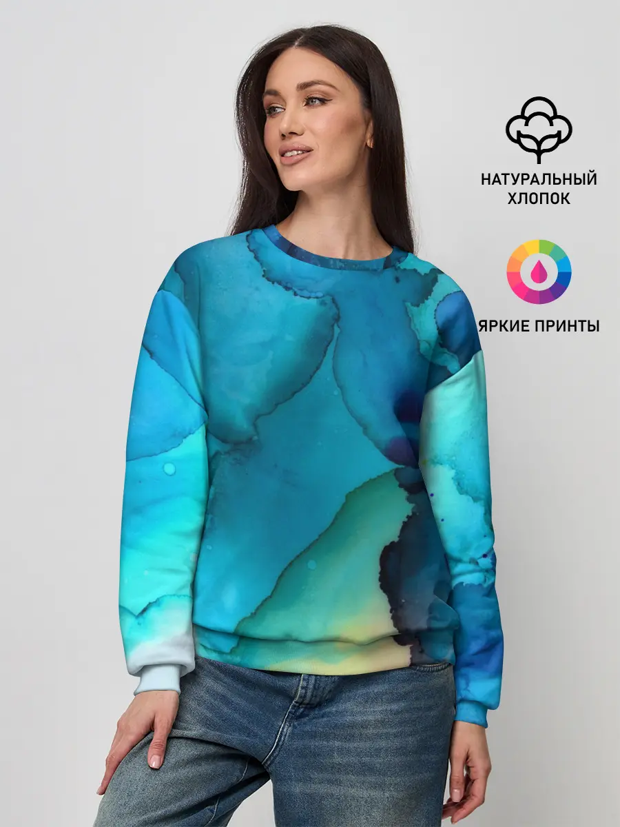 Женский свитшот / Акриловый