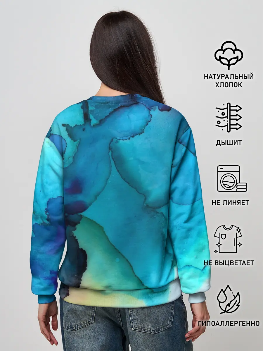 Женский свитшот / Акриловый