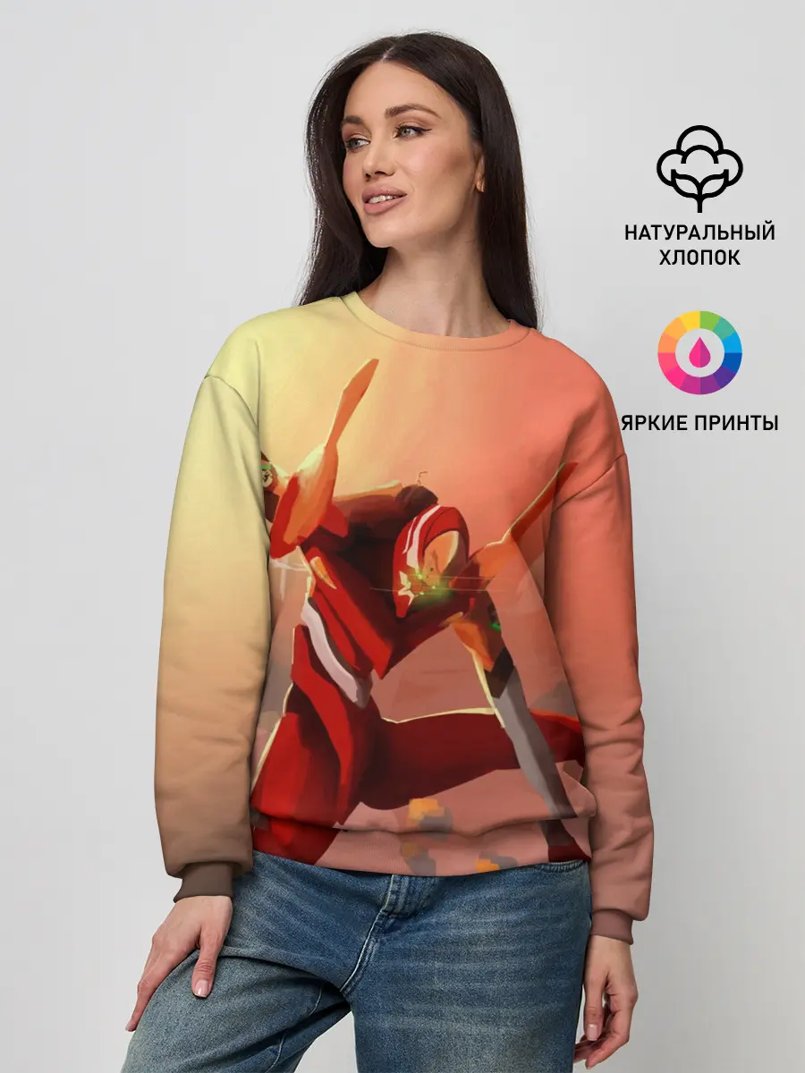 Женский свитшот / Asuka Langley Soryu