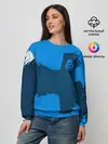 Женский свитшот / REAL MADRID SPORT BLUE