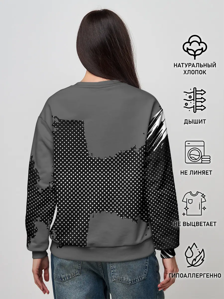 Женский свитшот / REAL MADRID SPORT GRAY