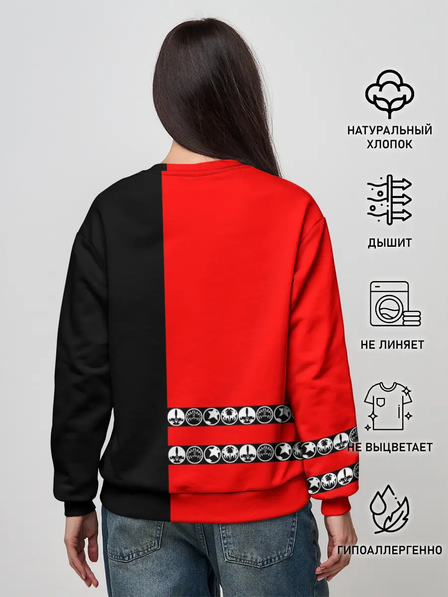 Женский свитшот / Kiss