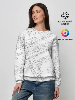 Женский свитшот / Топография_01