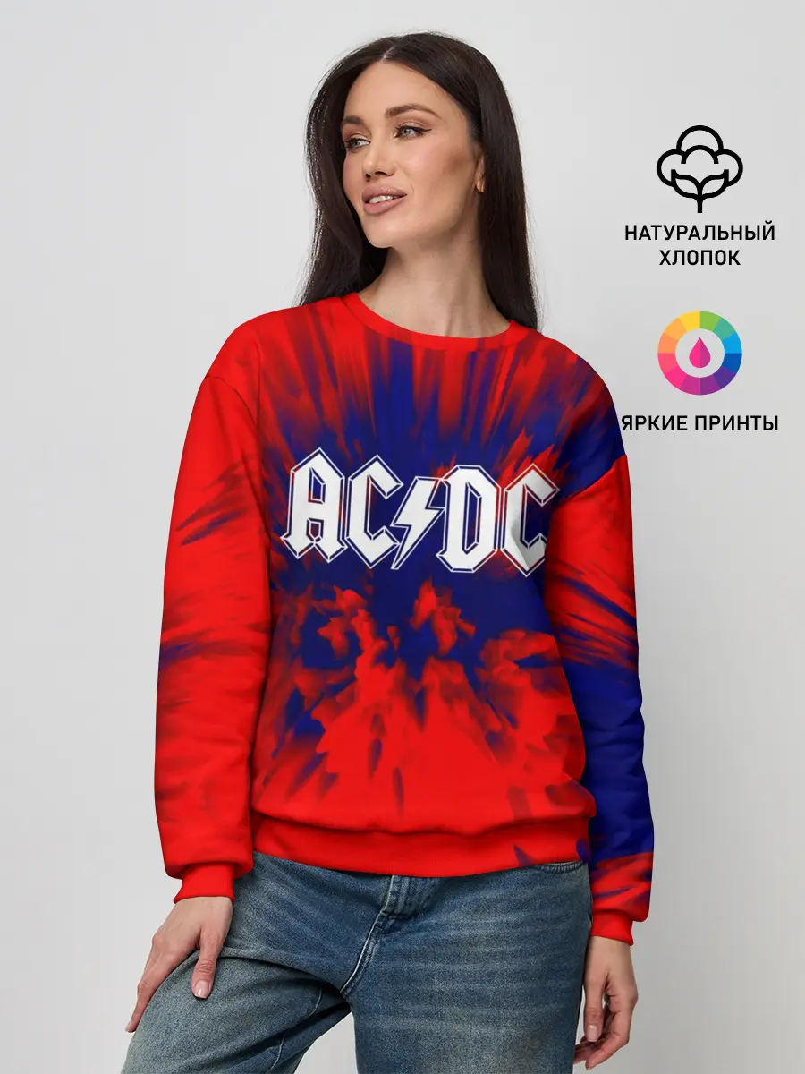 Женский свитшот / AC/DC