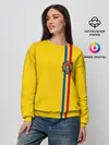 Женский свитшот / Молдавия, лента с гербом