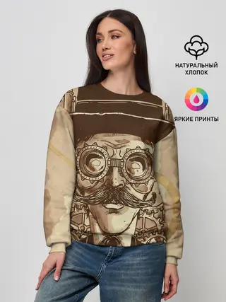 Женский свитшот / Стимпанк