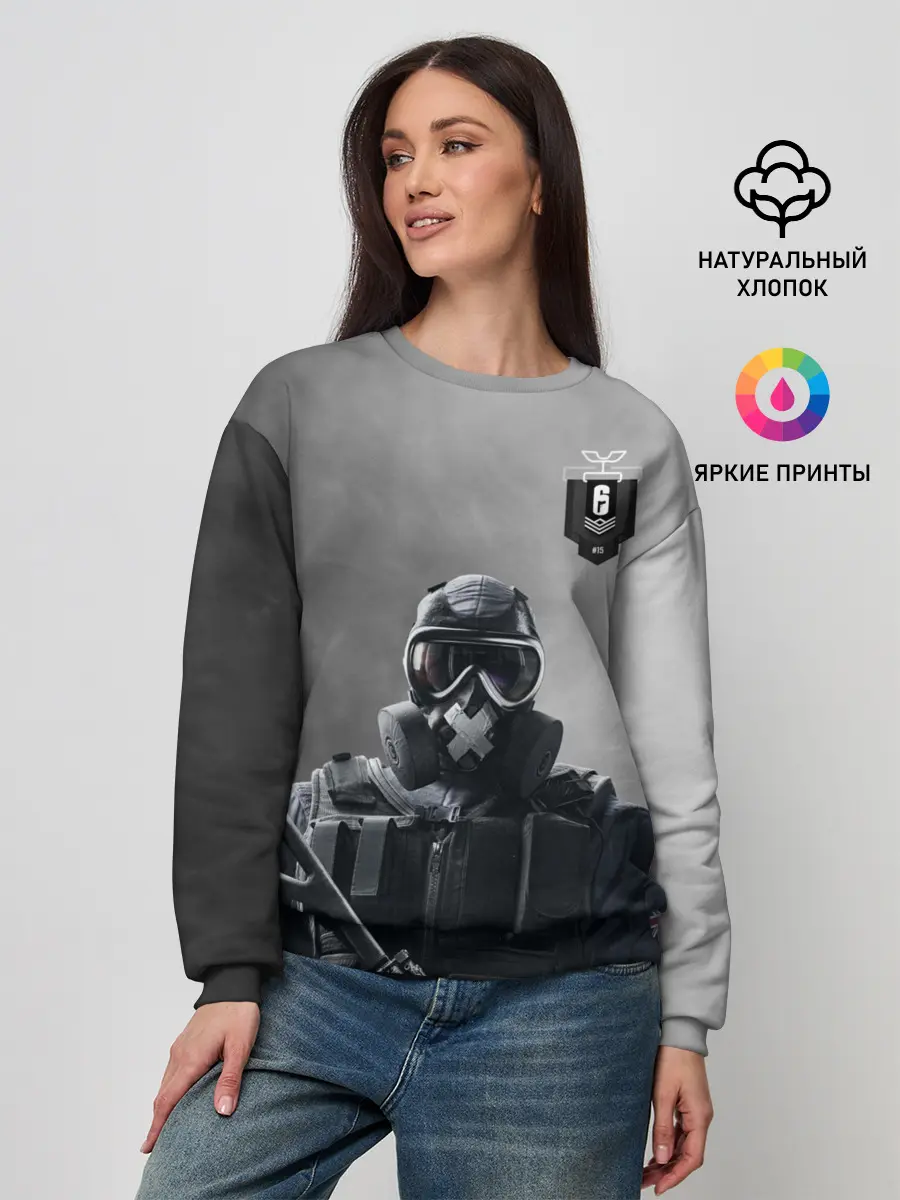 Женский свитшот / rainbow six siege