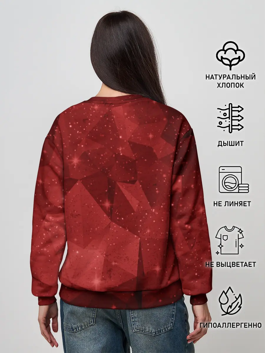 Женский свитшот / СССР Abstract Polygons