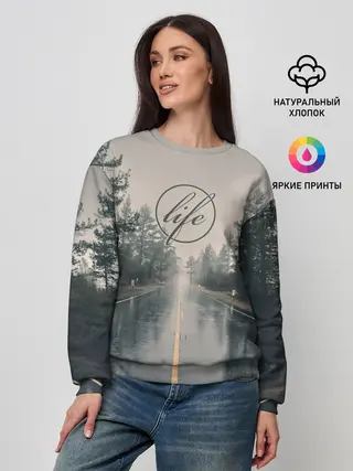 Женский свитшот / Life
