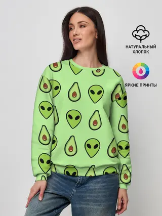 Женский свитшот / Green