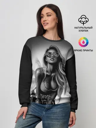 Женский свитшот / Trap girl