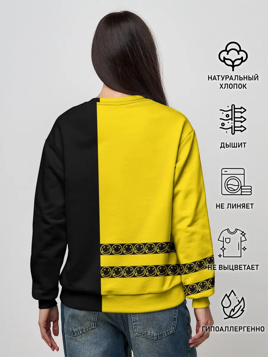 Женский свитшот / Nirvana