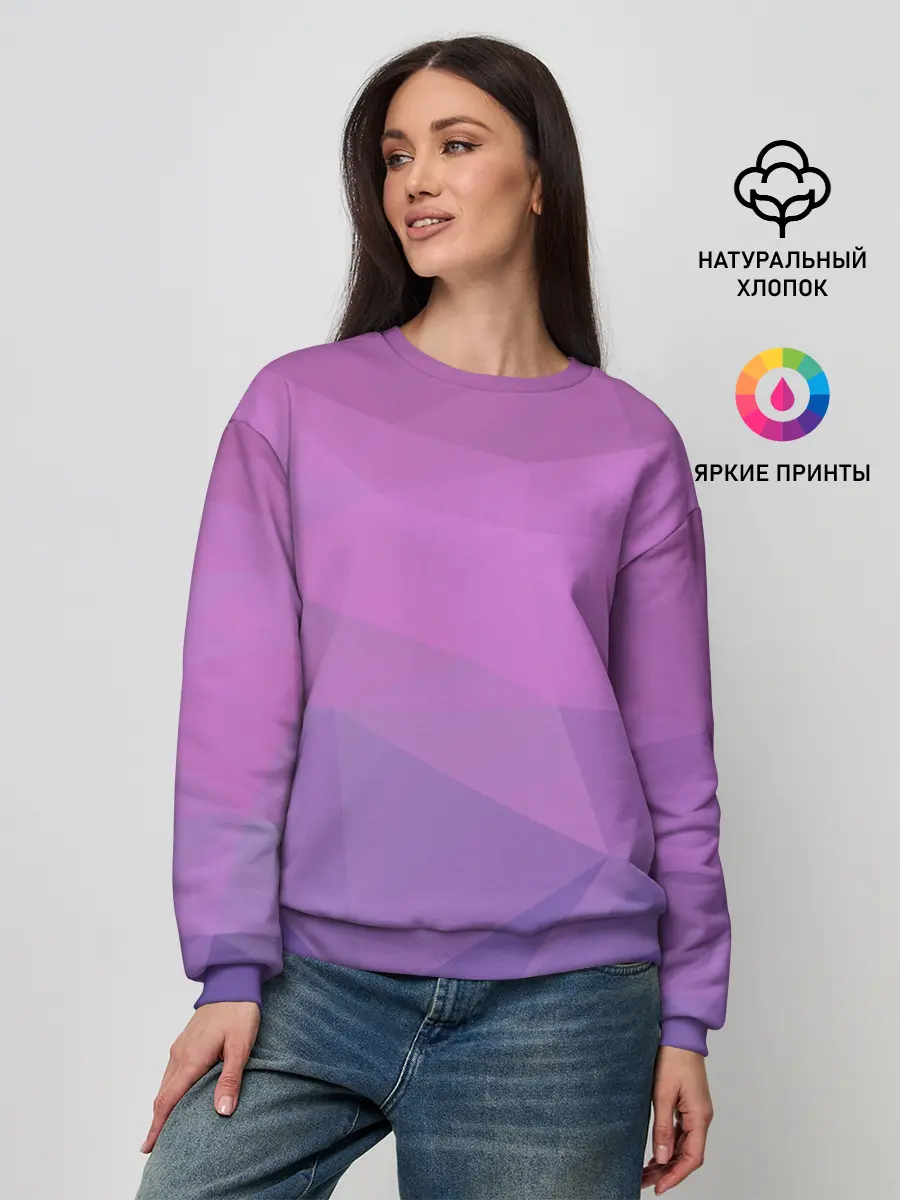 Женский свитшот / Абстракция