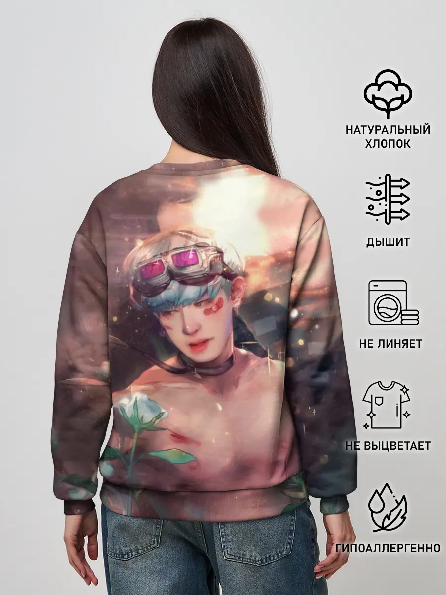 Женский свитшот / Wonho_3