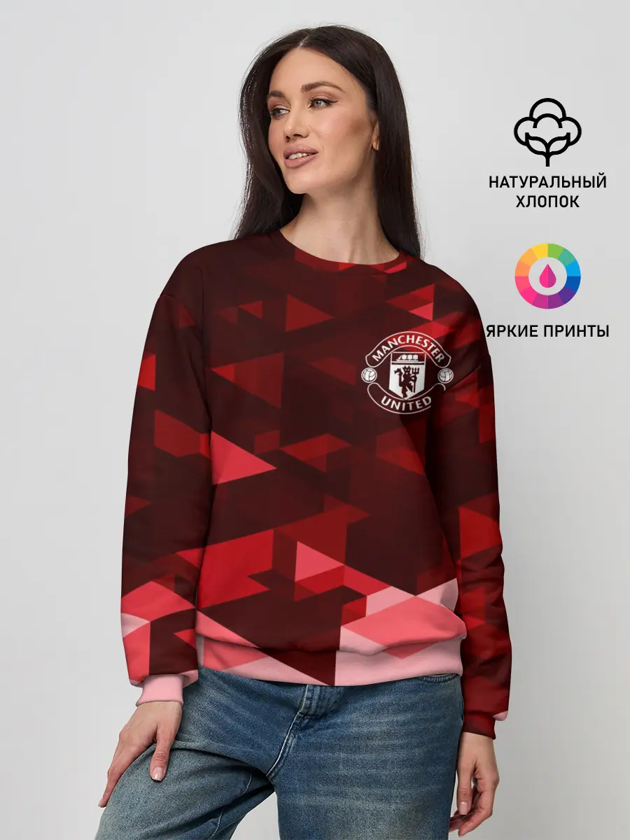 Женский свитшот / Манчестер Юнайтед