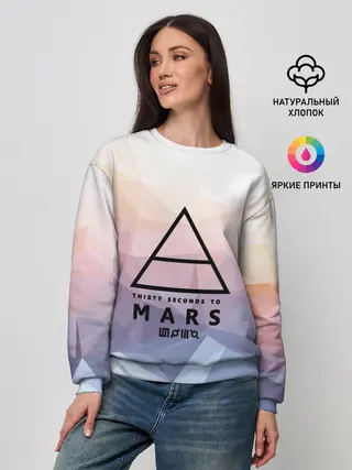 Женский свитшот / 30 Seconds to Mars