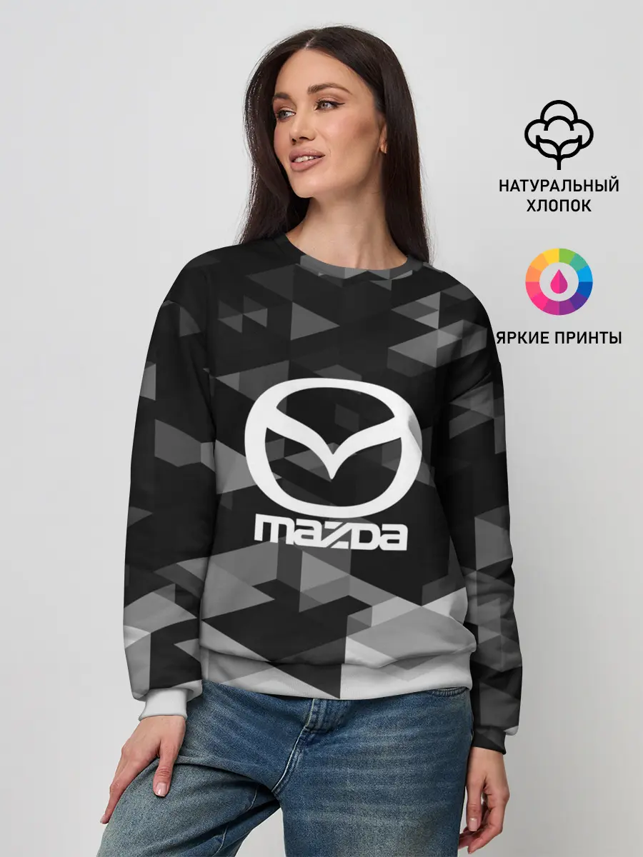 Женский свитшот / Mazda sport geometry