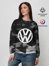 Женский свитшот / Volkswagen sport geometry