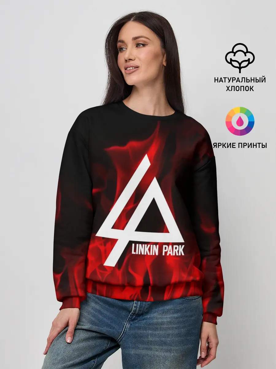 Женский свитшот / Linkin park